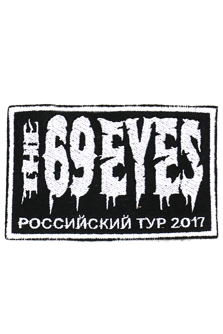 Нашивка 69 Eyes - фото 1 - rockbunker.ru
