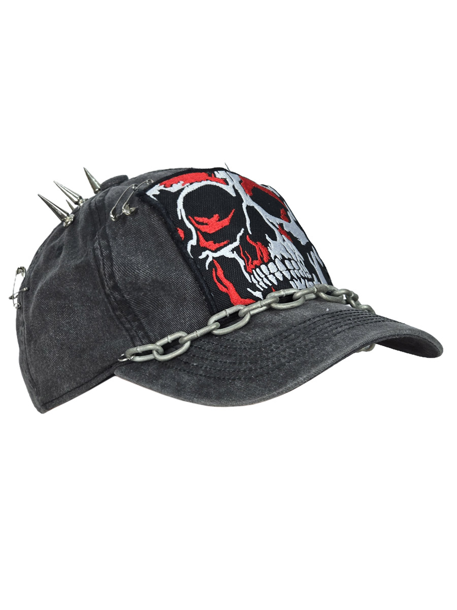 Кепка кастомная Punk - фото 1 - rockbunker.ru