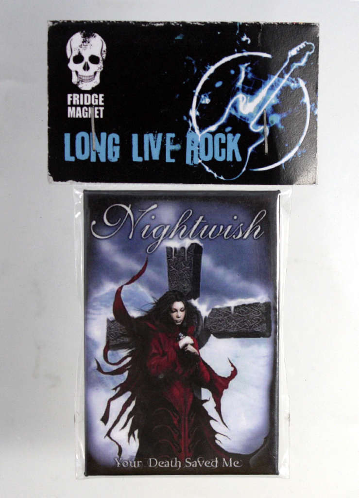 Магнит RockMerch Nightwish Your death saved me - фото 2 - rockbunker.ru