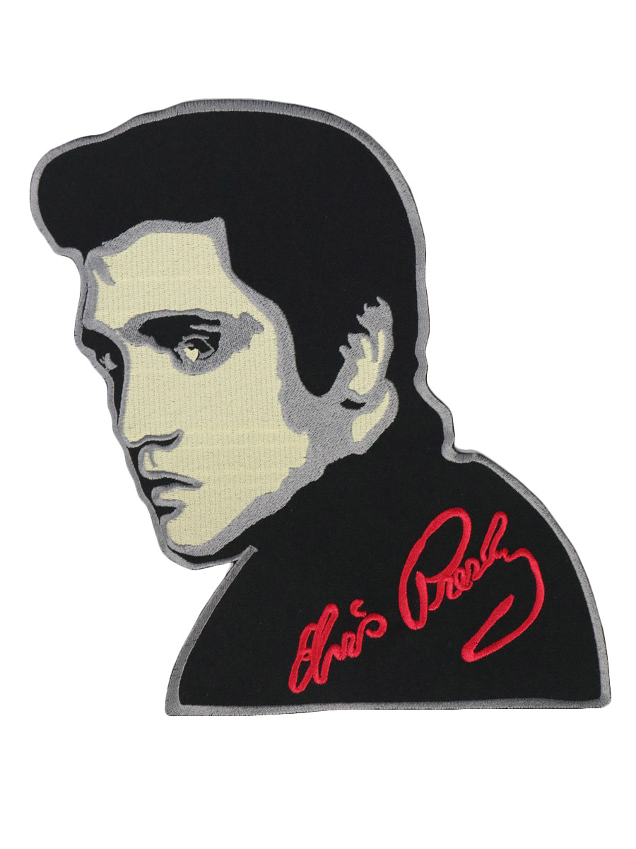 Термонашивка на спину Elvis Presley - фото 1 - rockbunker.ru