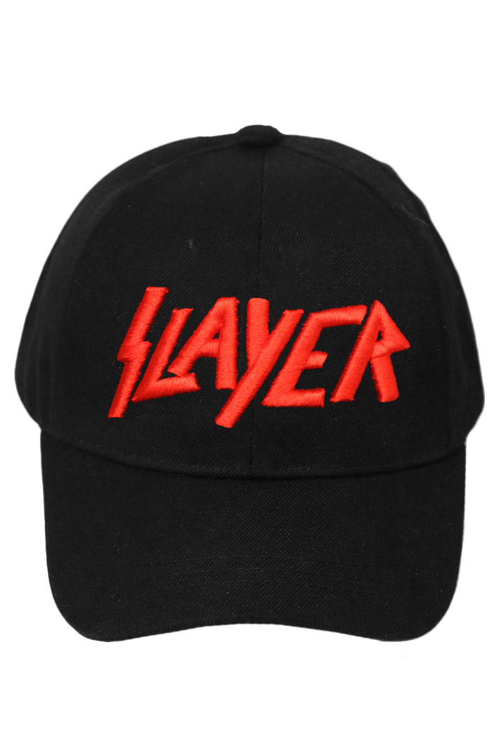 Бейсболка Slayer 3D вышивкой - фото 2 - rockbunker.ru