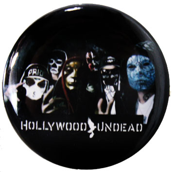Значок Hollywood Undead группа - фото 1 - rockbunker.ru