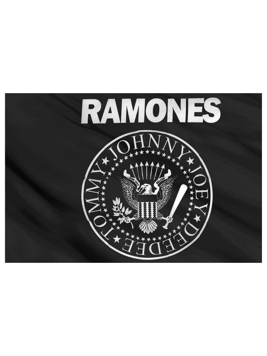 Флаг Ramones - фото 2 - rockbunker.ru