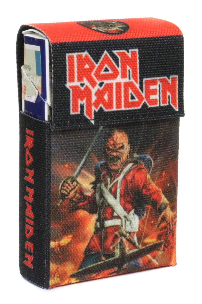 Чехол для сигарет RockMerch Iron Maiden - фото 1 - rockbunker.ru
