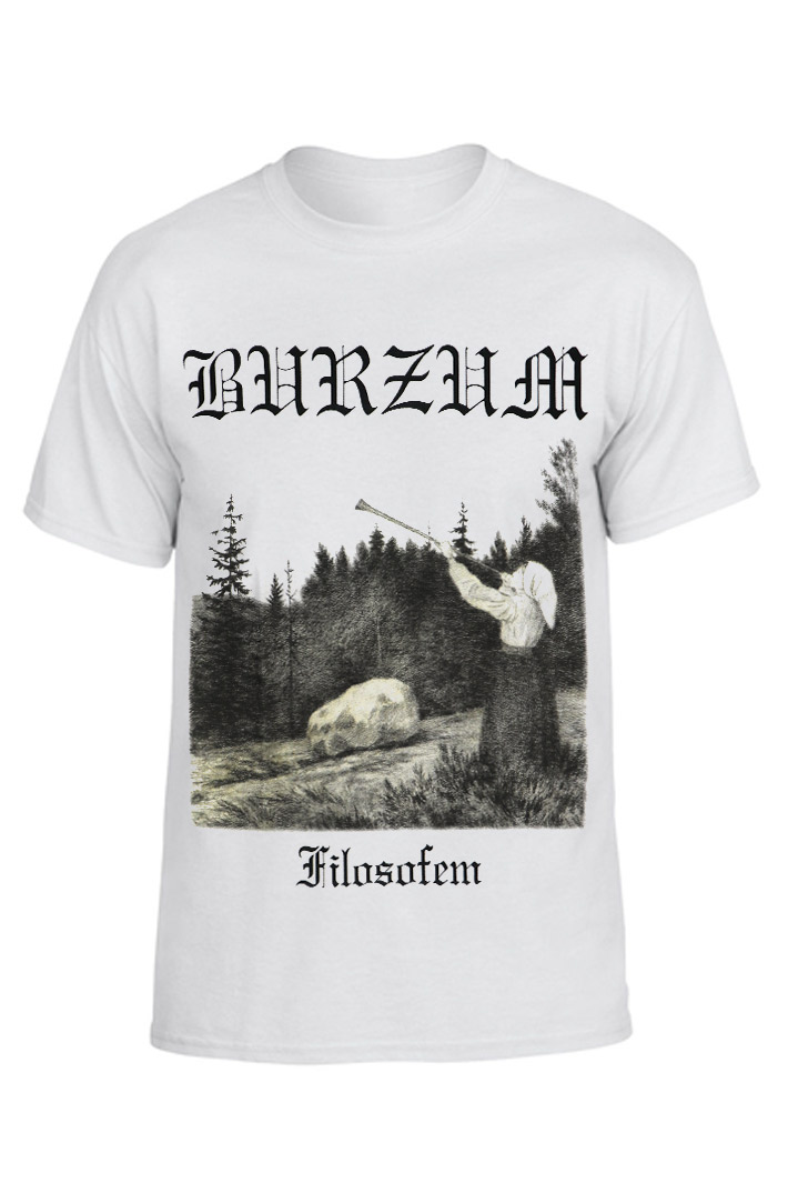 Футболка Burzum Filosofem белая - фото 1 - rockbunker.ru