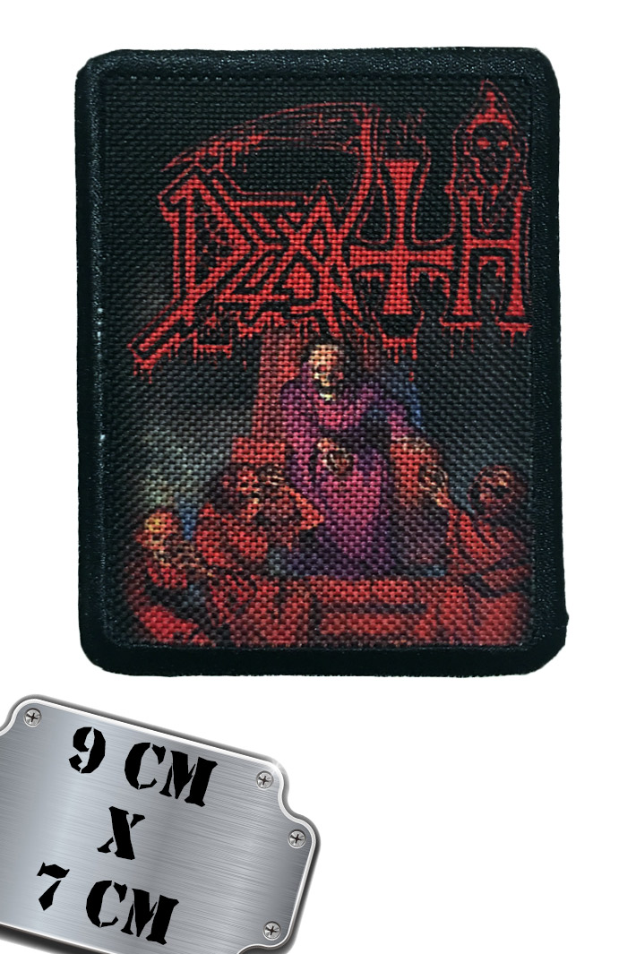 Нашивка RockMerch Death - фото 1 - rockbunker.ru