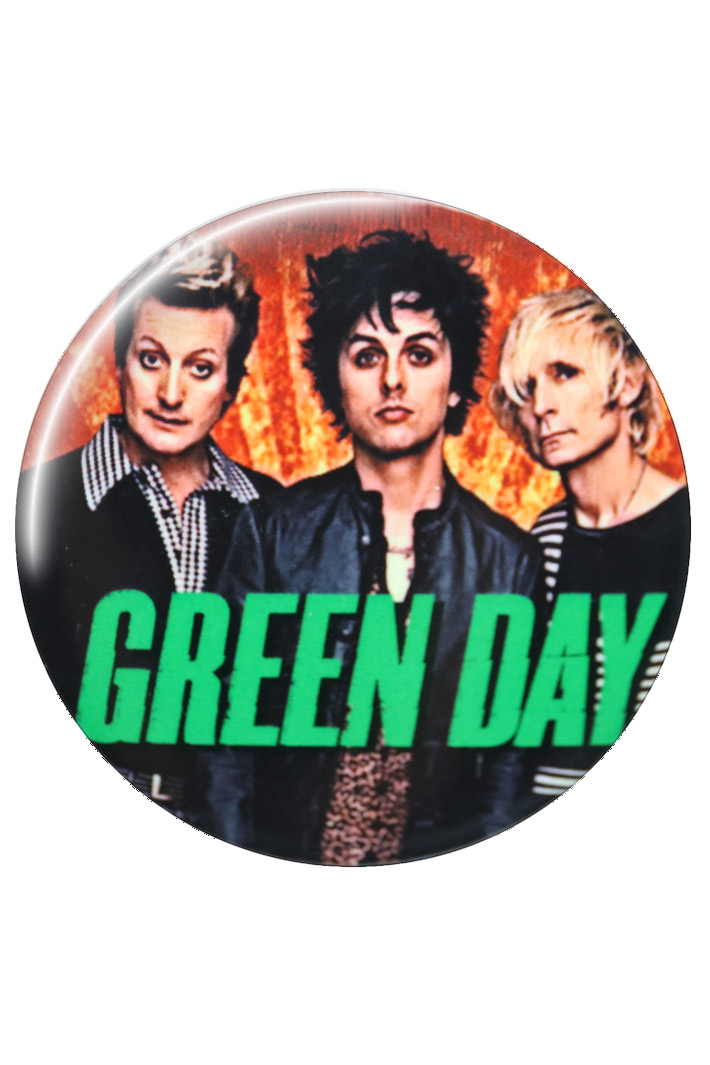 Значок RockMerch Green Day - фото 1 - rockbunker.ru