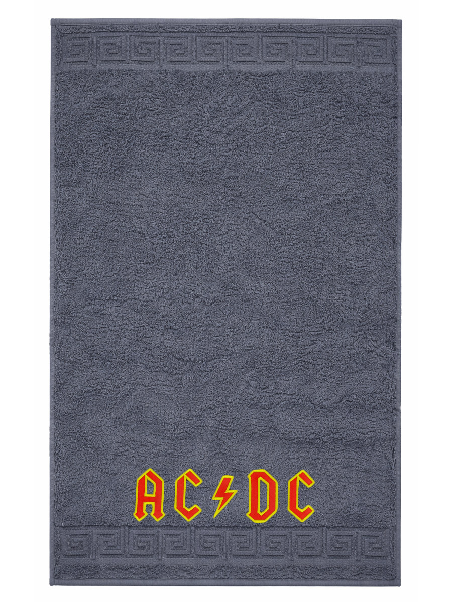Полотенце Rock Merch Большое AC DC - фото 1 - rockbunker.ru