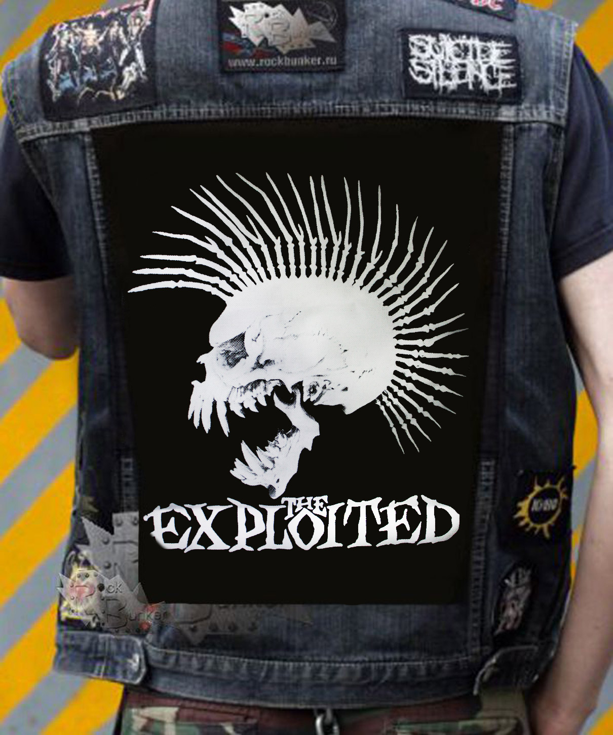 Нашивка The Exploited - фото 1 - rockbunker.ru