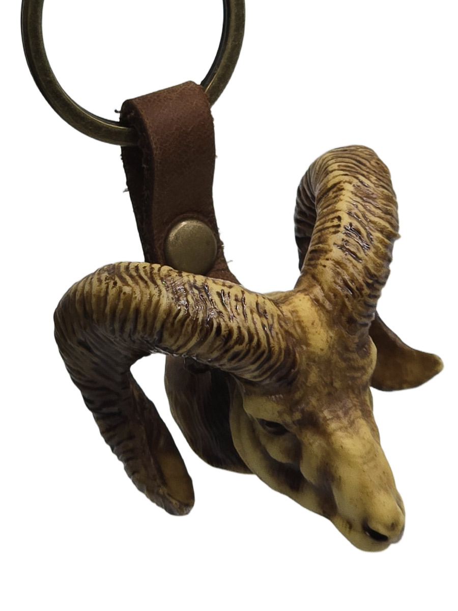 Брелок Голова Архара - фото 1 - rockbunker.ru