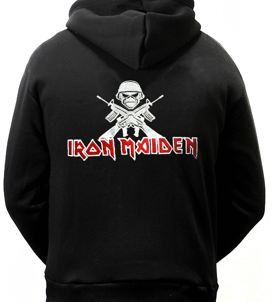 Толстовка Iron Maiden - фото 1 - rockbunker.ru