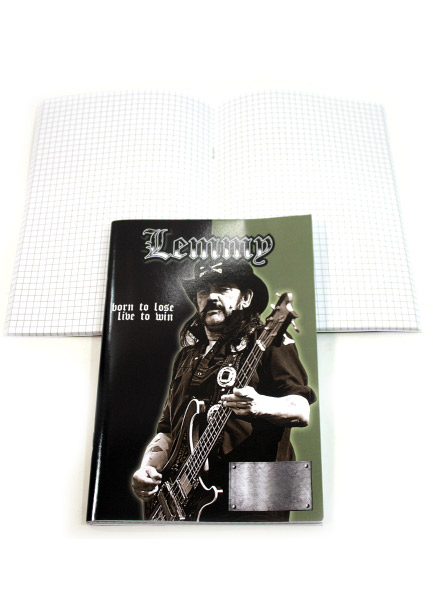 Тетрадь RockMerch Lemmy Kilmister - фото 2 - rockbunker.ru