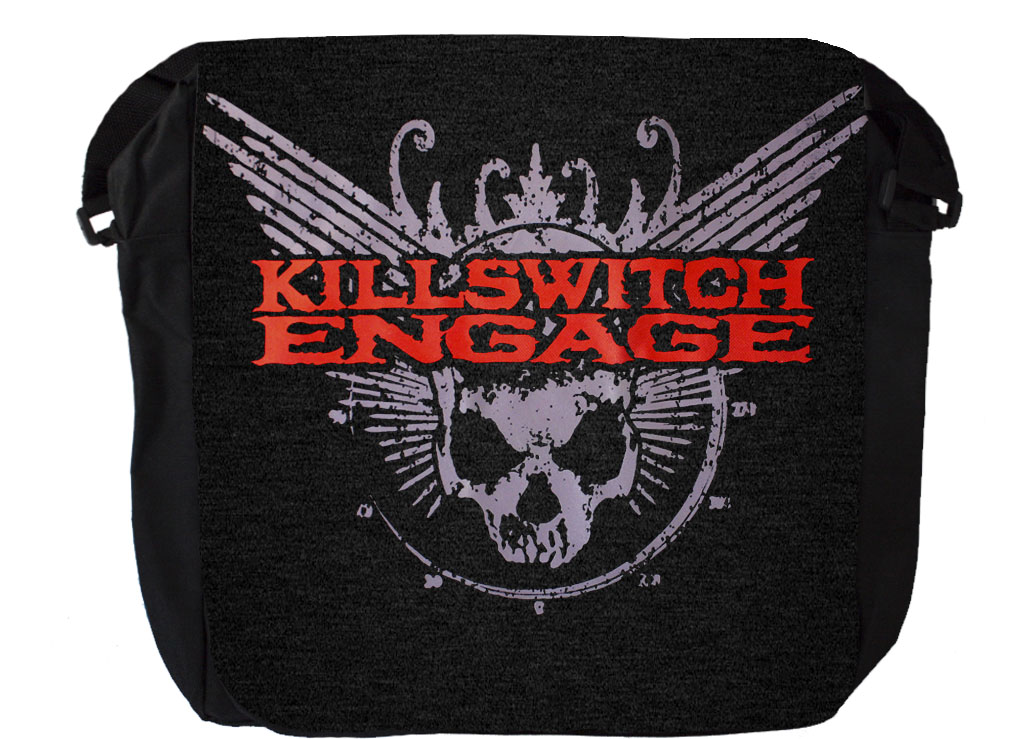 Сумка почтальонка Killswitch Engage - фото 1 - rockbunker.ru