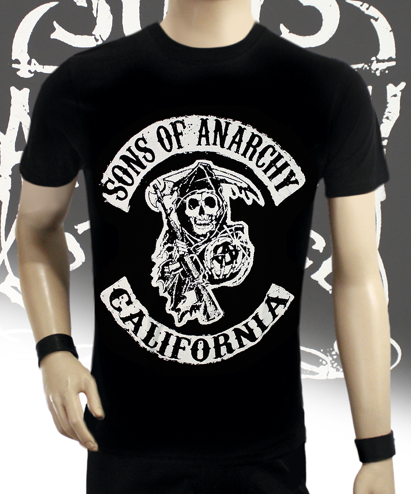 Футболка RockMerch Sons of Anarchy - фото 2 - rockbunker.ru