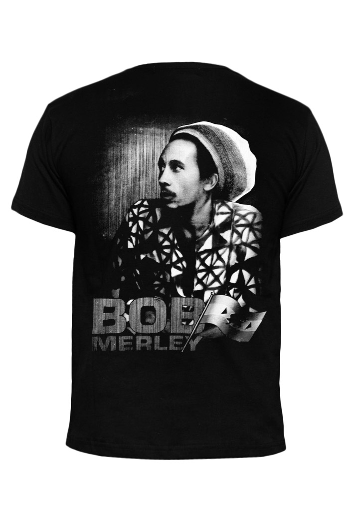Футболка Hot Rock Bob Marley - фото 2 - rockbunker.ru