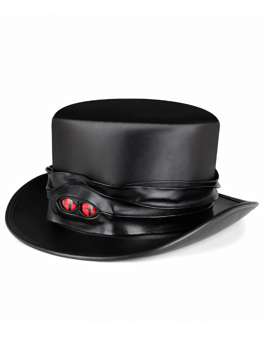 Стимпанк Шляпа Глаза - фото 1 - rockbunker.ru