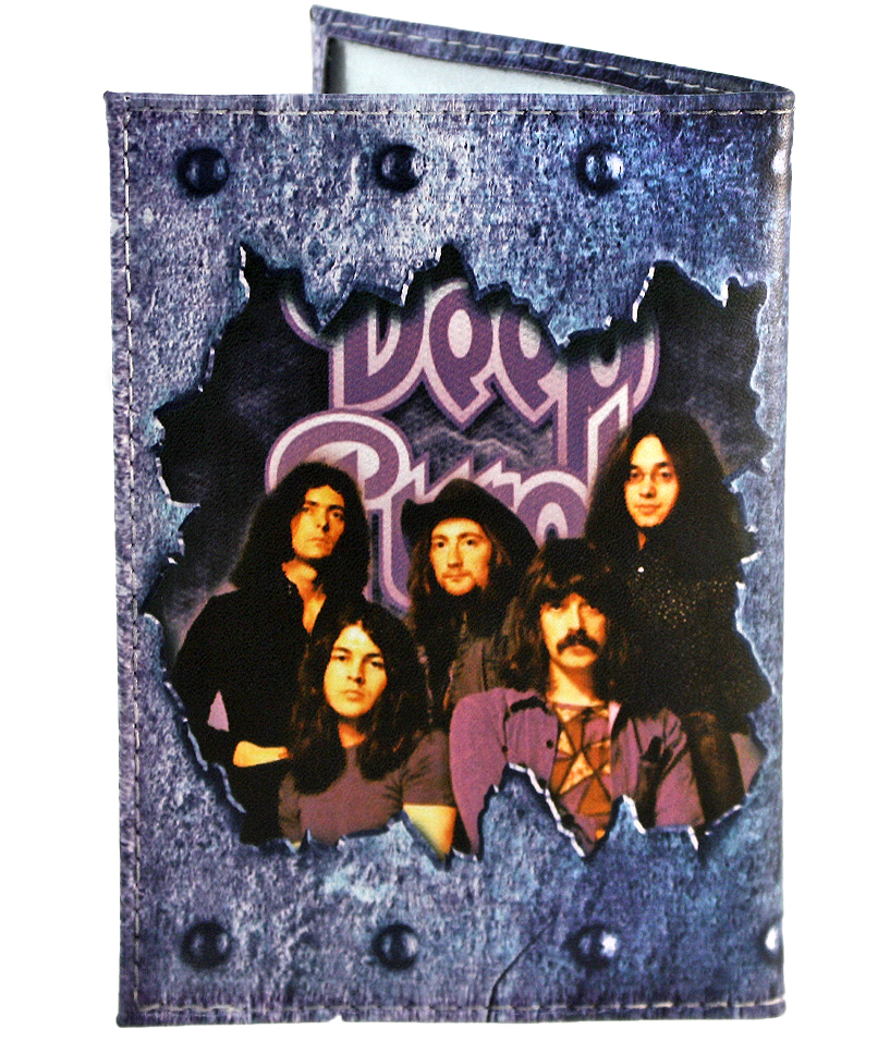 Обложка на паспорт RockMerch Deep Purple - фото 2 - rockbunker.ru