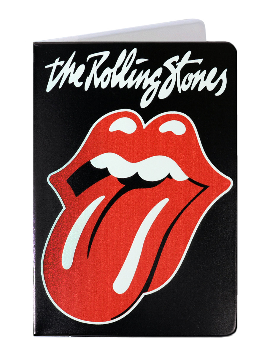 Обложка на паспорт RockMerch The Rolling Stones - фото 1 - rockbunker.ru