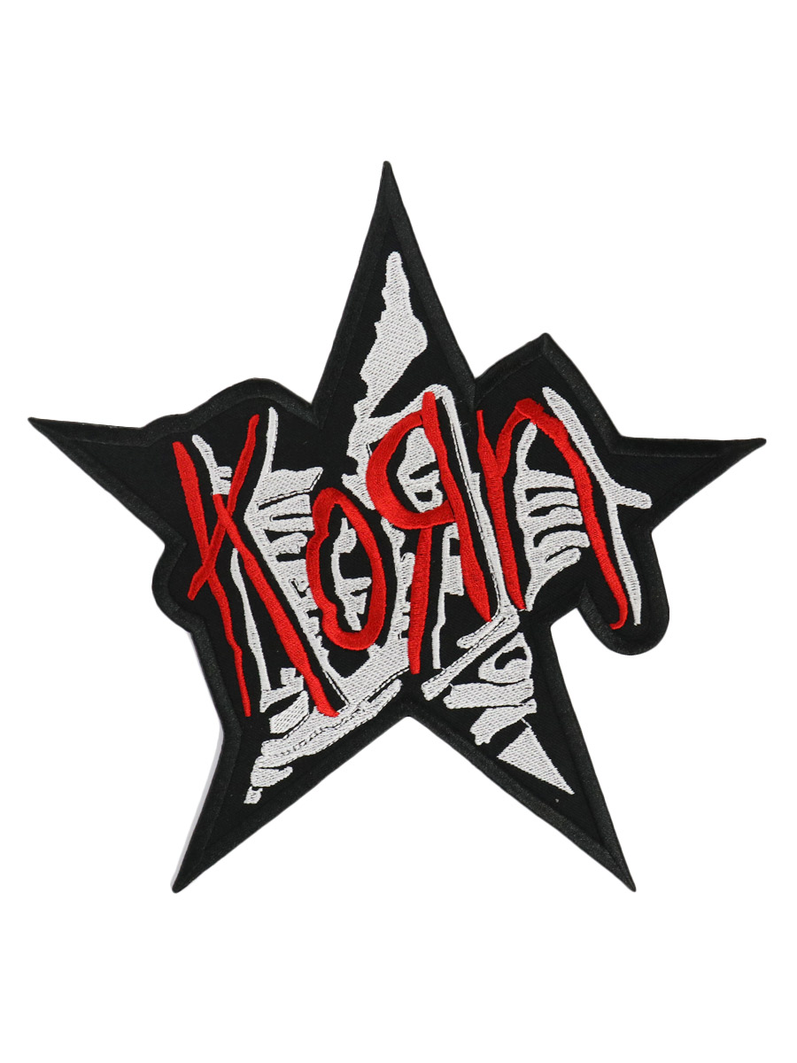 Термонашивка на спину Korn - фото 1 - rockbunker.ru