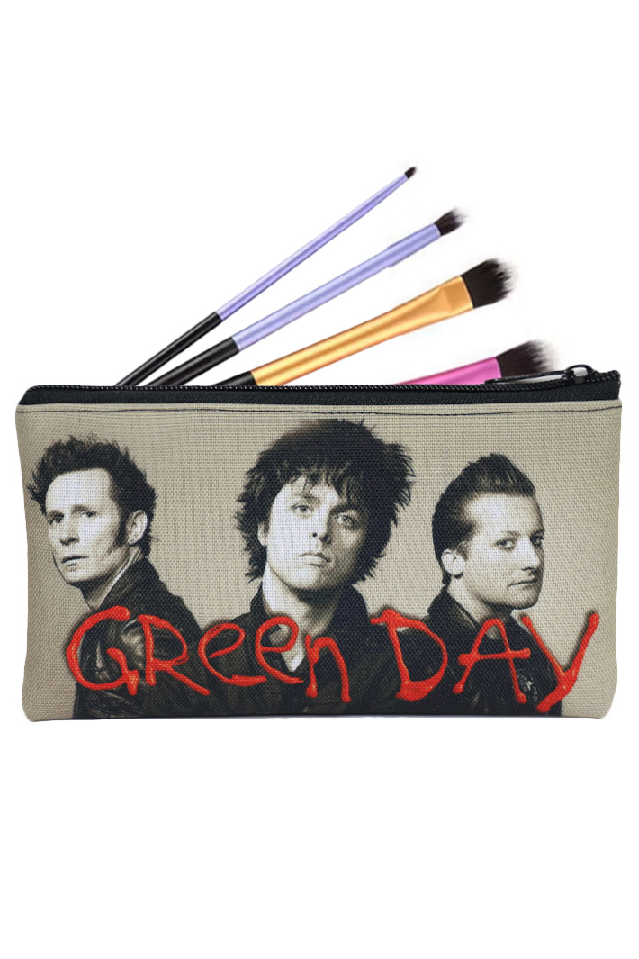 Пенал-косметичка RockMerch Green Day - фото 1 - rockbunker.ru