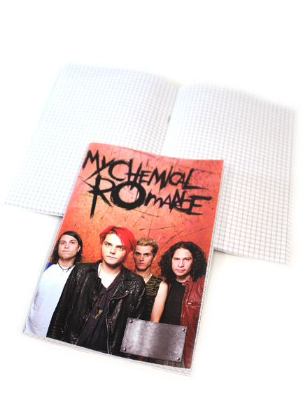 Тетрадь RockMerch My Chemical Romance - фото 3 - rockbunker.ru