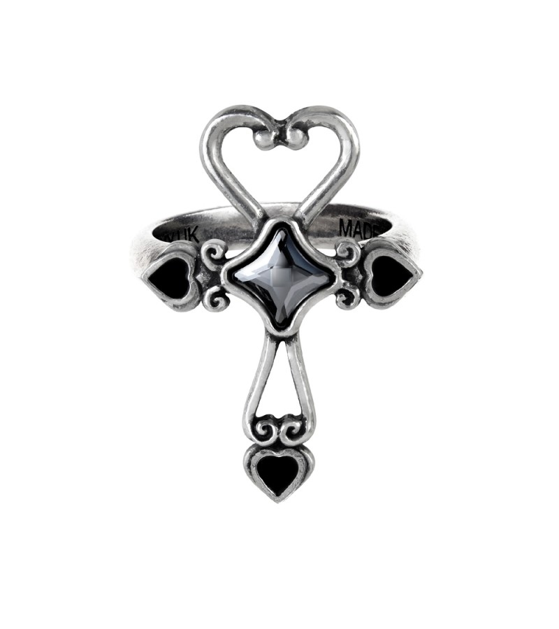 Кольцо Alchemy Gothic R211 Amour Eternal Ring - фото 1 - rockbunker.ru