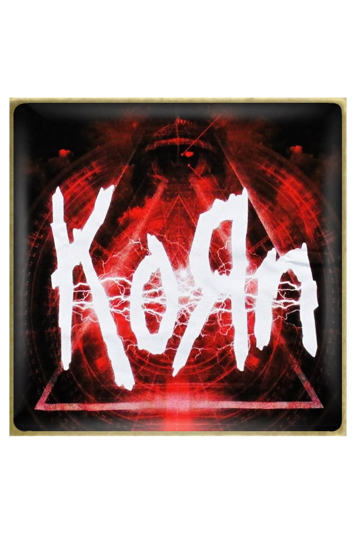 Значок RockMerch Korn - фото 1 - rockbunker.ru