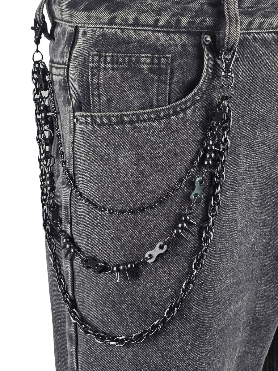 Цепь декоративная тройная  - фото 1 - rockbunker.ru