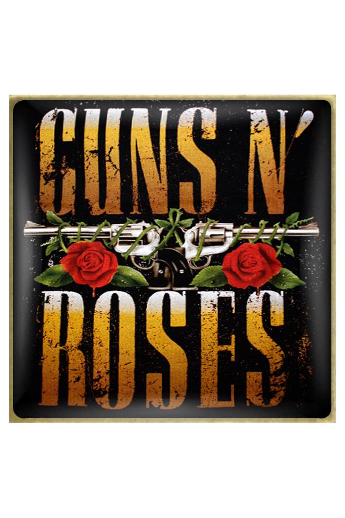 Значок RockMerch Guns n Roses - фото 1 - rockbunker.ru