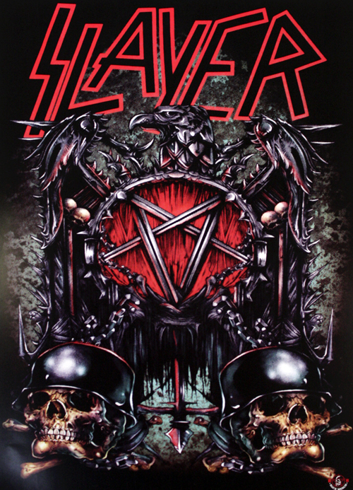 Плакат RockMerch Slayer - фото 1 - rockbunker.ru