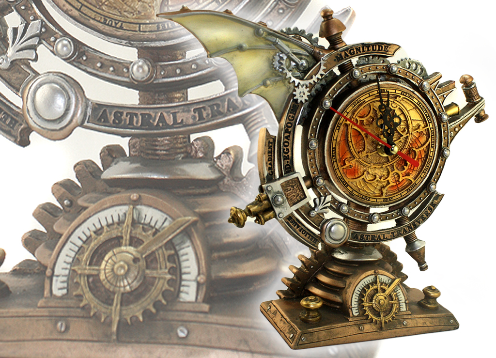 Настольные часы Alchemy Gothic V15 The Stormgrave Chronometer - фото 3 - rockbunker.ru