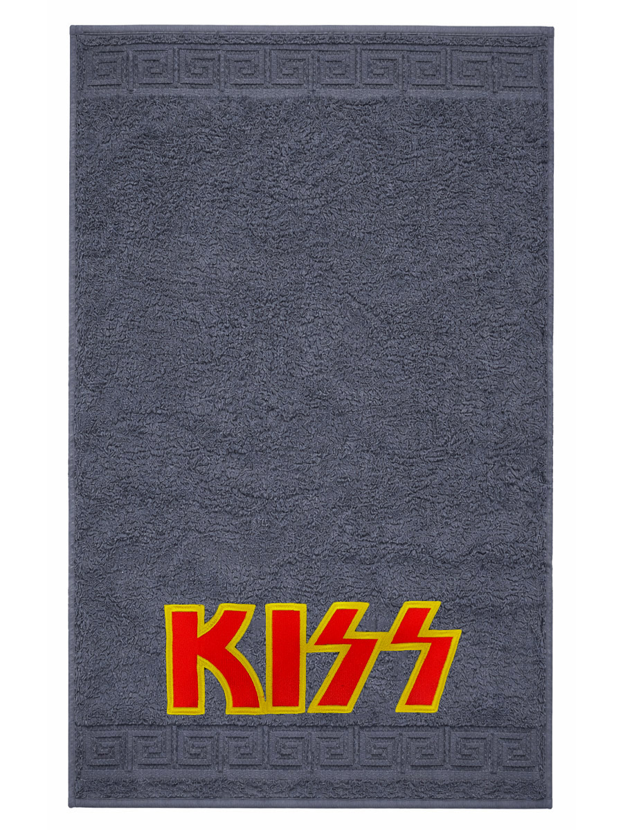 Полотенце Rock Merch Большое Kiss - фото 1 - rockbunker.ru
