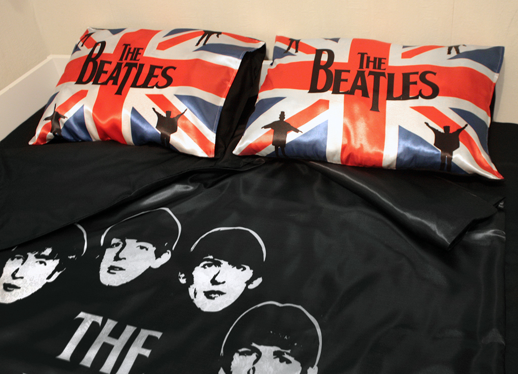 Постельное белье The Beatles - фото 3 - rockbunker.ru