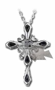 Кулон Alchemy Gothic P396 Lustrati Cross - фото 1 - rockbunker.ru