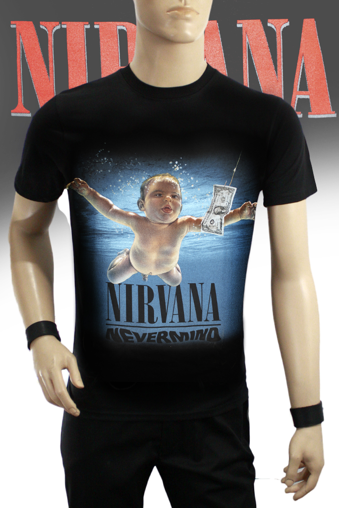 Футболка Hot Rock Nirvana Nevermind - фото 1 - rockbunker.ru