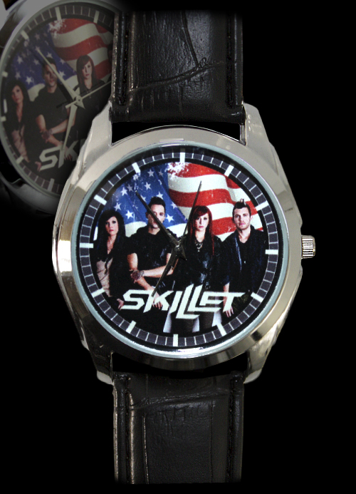 Часы RockMerch Skillet наручные - фото 1 - rockbunker.ru