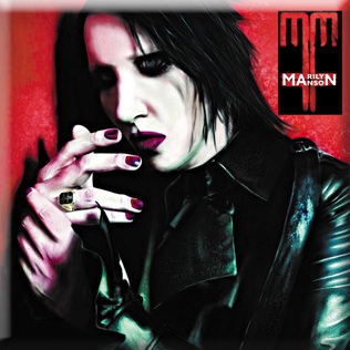 Магнит RockMerch Marilyn Manson - фото 1 - rockbunker.ru