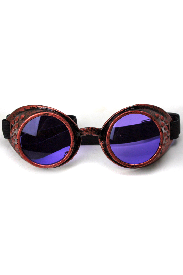 Кибер-очки гогглы фиолетовые - фото 2 - rockbunker.ru