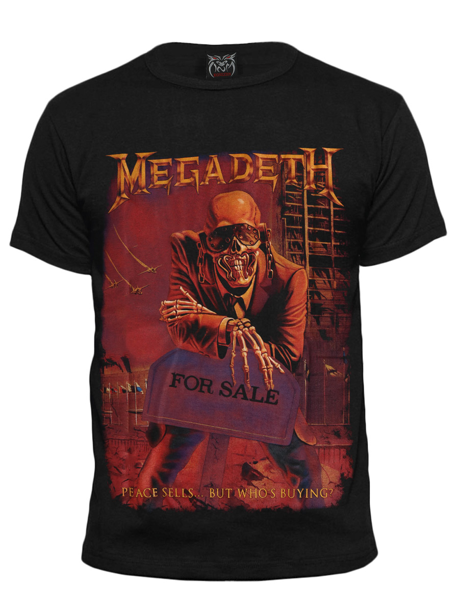 Футболка Megadeth - фото 1 - rockbunker.ru