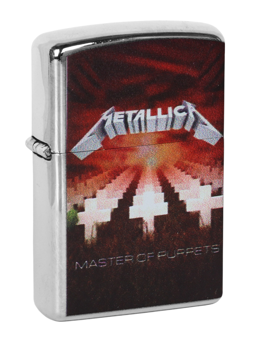 Зажигалка RockMerch с принтом Metallica Master Of Puppets - фото 1 - rockbunker.ru