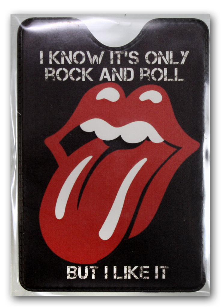 Обложка для проездного RockMerch The Rolling Stones I know its only Rock and Roll - фото 2 - rockbunker.ru
