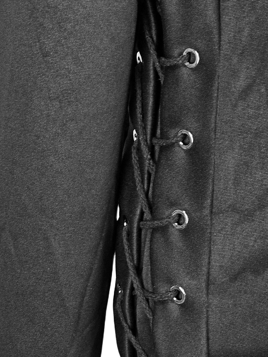 Мантия со шнуровкой по бокам - фото 3 - rockbunker.ru