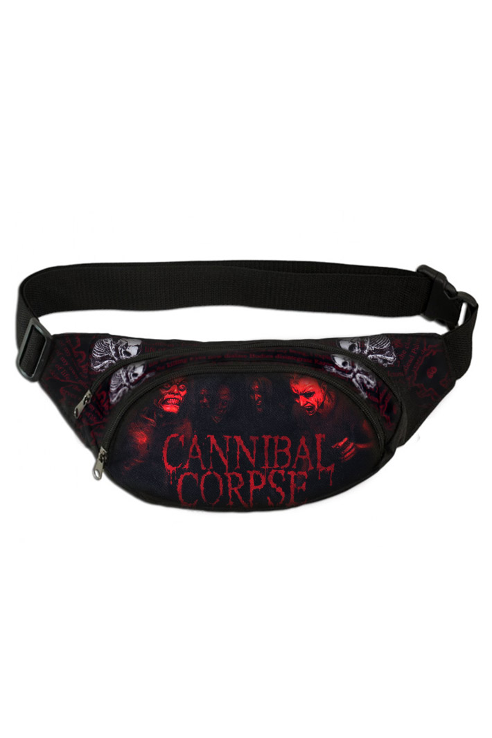 Сумка на пояс Full Print Cannibal Corpse - фото 1 - rockbunker.ru