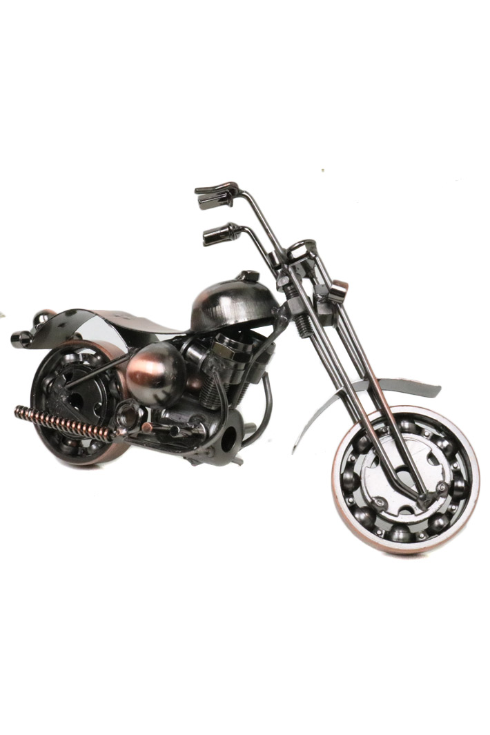 Сувенирная модель Мотоцикл ручной работы МРС055 - фото 1 - rockbunker.ru