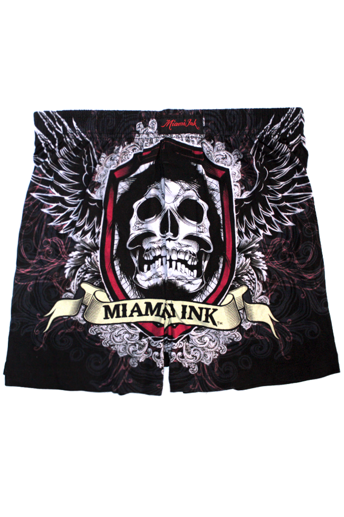 Трусы мужские MMA Elite Miami ink - фото 1 - rockbunker.ru