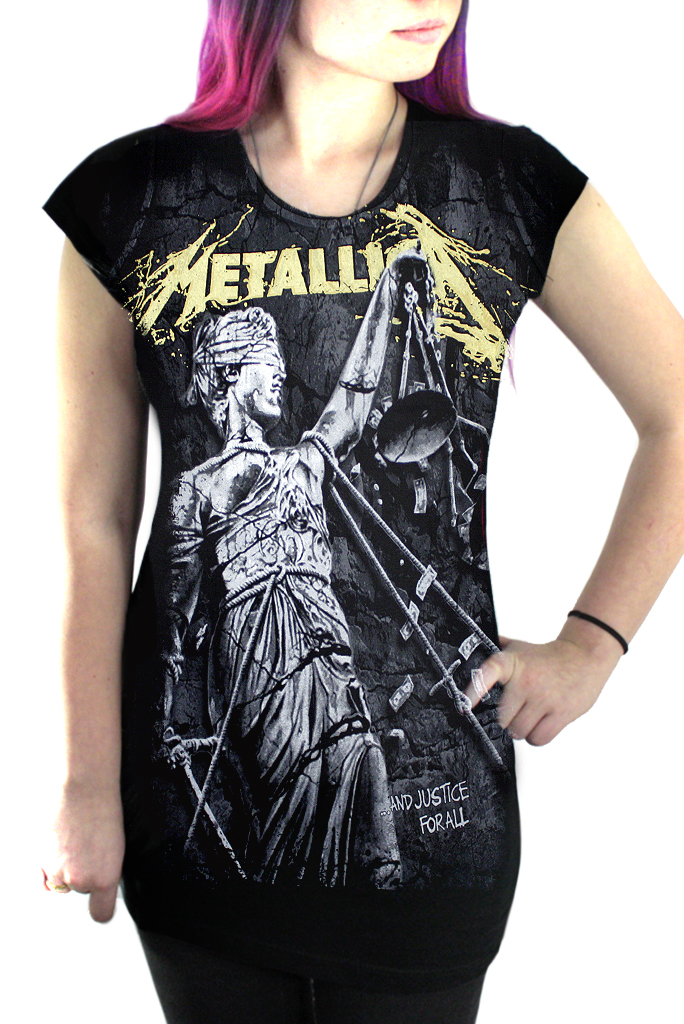 Туника Metallica And Justice For All - фото 1 - rockbunker.ru
