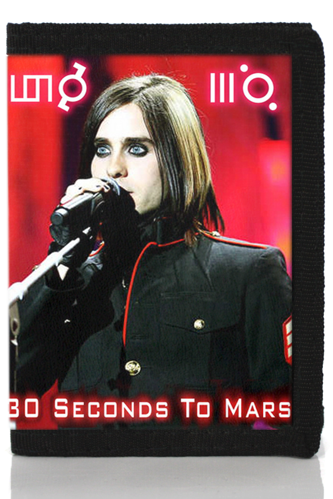 Кошелек 30 Seconds to Mars Jared Leto - фото 1 - rockbunker.ru