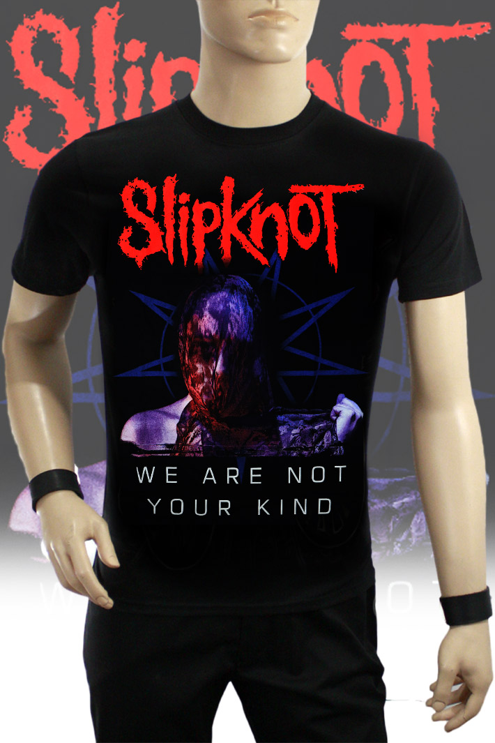 Футболка Slipknot We Are Not Your Kind - фото 1 - rockbunker.ru