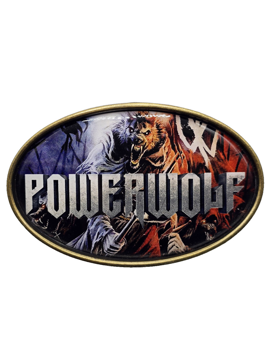 Пряжка RockMerch Powerwolf - фото 1 - rockbunker.ru