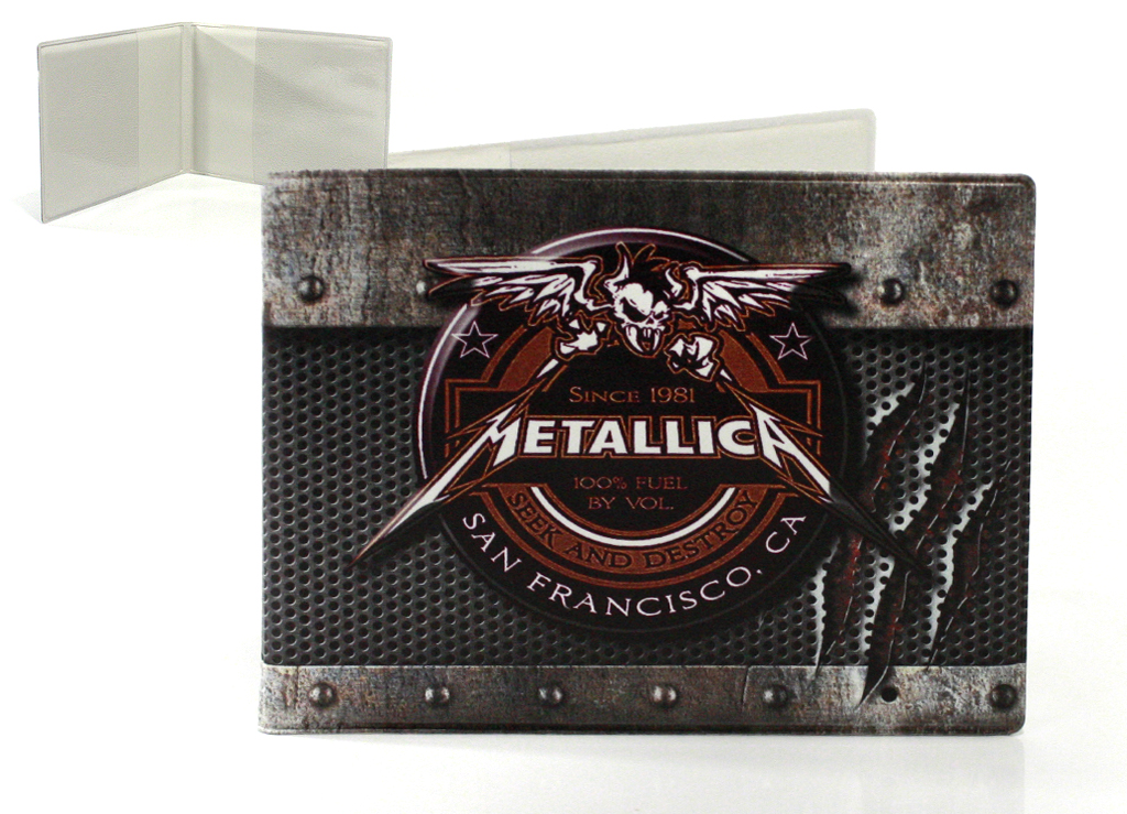 Обложка RockMerch Metallica для студенческого билета - фото 1 - rockbunker.ru